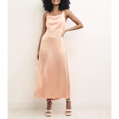 Pink Dora Midi Dress