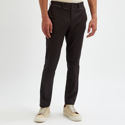 Grey Hamilton Basic Core Straight Trousers