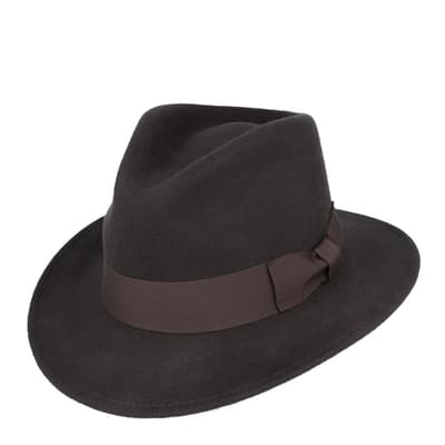 Unisex Wool Brown Hat