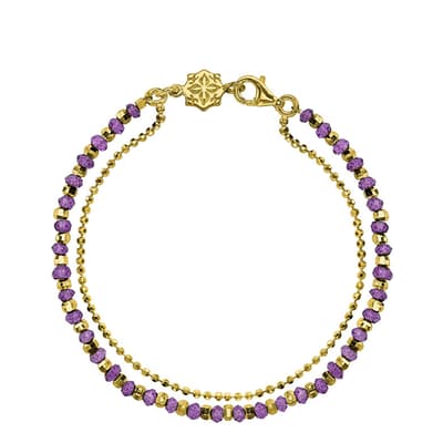 Purple Amethyst Orissa Bracelet
