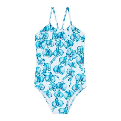 Girls' One Piece Swimsuit Orchidees