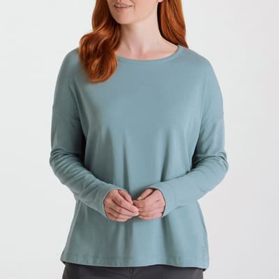 Green Forres Long Sleeved Top