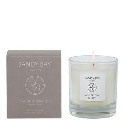 White Tea & Lily 30cl Candle