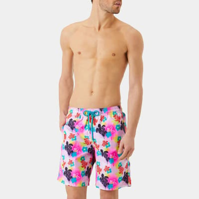 Pink  Okoa Swim Shorts
