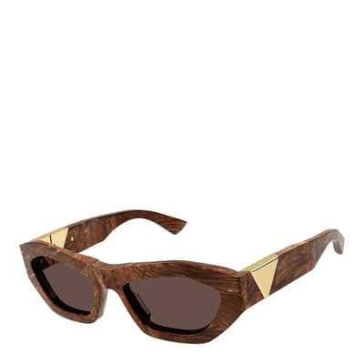 Women's Brown Bottega Veneta Sunglasses 54mm