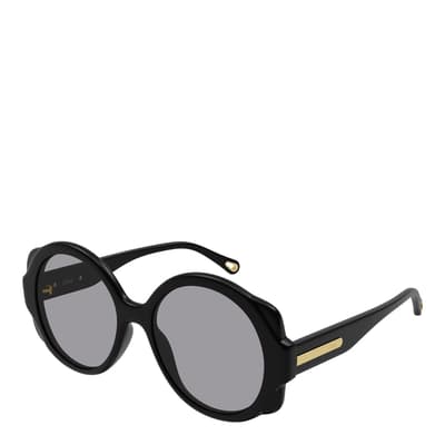 Women's Black Chloe Sunglasses 55mm