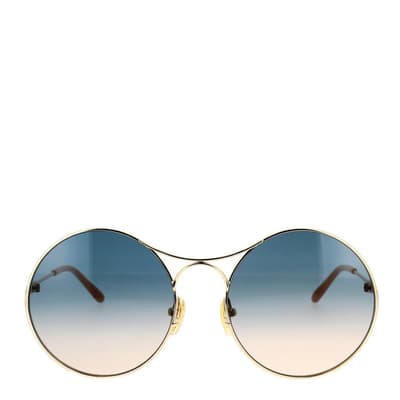 Women's Gold Chloe Sunglasses 58mm