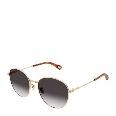 Women's Gold Chloe Sunglasses 57mm