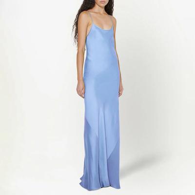 Blue Cami Floor length Dress