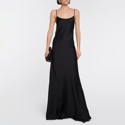 Black Cami Floor length Dress