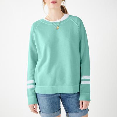 Green Cosima Relaxed Cotton Jumper