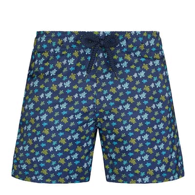 Boy's Micro Turtles Swim Shorts