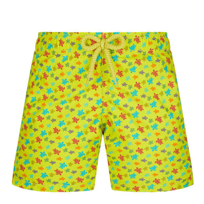 Boy's Micro Turtles Swim Shorts