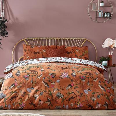 Wildlings Superking Size Duvet Set, Warm Sienna