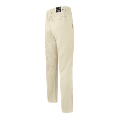 Beige Under Armour Chino Tapered Pants
