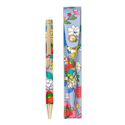 Stylus Pen with Pouch, Flower Bed