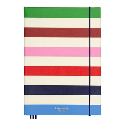Take Note XL Notebook, Adventure Stripe