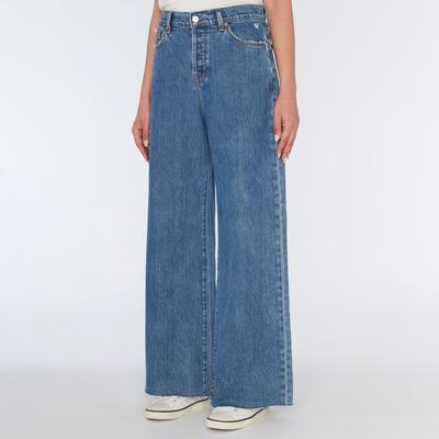 Mid Blue Zoey Ultra Wide Stretch Jeans