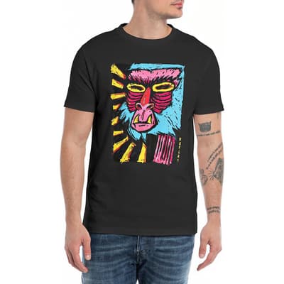 Black Monkey Graphic T-Shirt