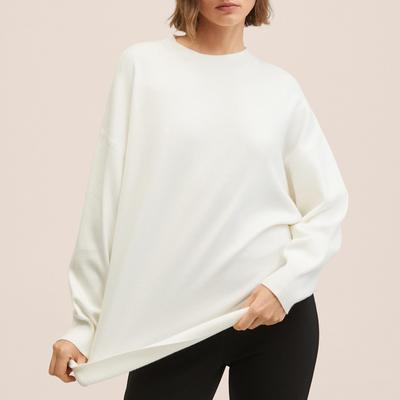 Ecru Oversized Knit Jumper