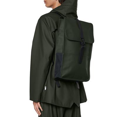 Green Unisex Water Repellent Backpack
