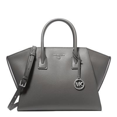 Heather Grey Avril Large Tz Satchel