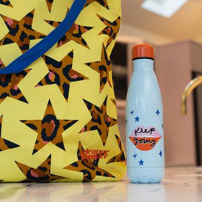 Keep Going 500ml Stainless Steel Water Bottle