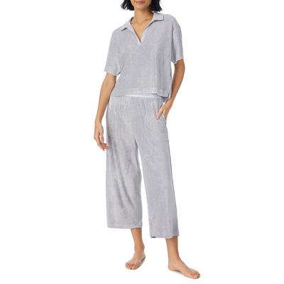 Grey Lounge Life Top and Culotte Lounge Set