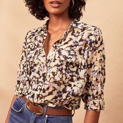 Jenna Floral Print Shirt