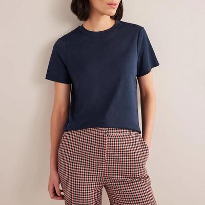 Navy Perfect Cotton T-Shirt
