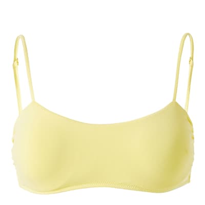 Yellow Vegas Bikini Top