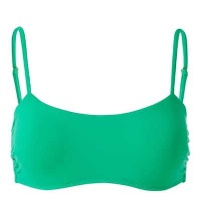 Green Vegas Bikini Top