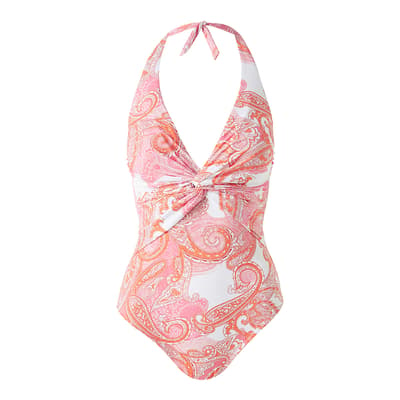 Pink & White Zanzibar Duchess Swimsuit