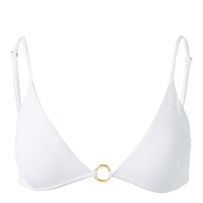 White Greece Bikini Top