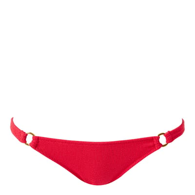 Red Ridges Bikini Bottoms