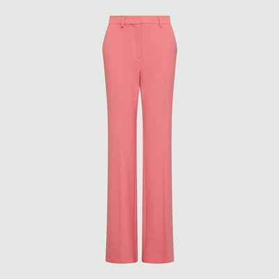 Pink Morena Wide Leg Trousers