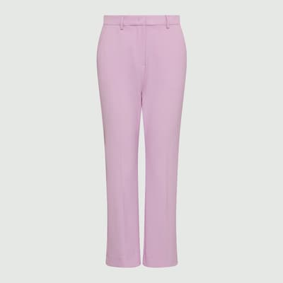 Lilac India Straight Trousers