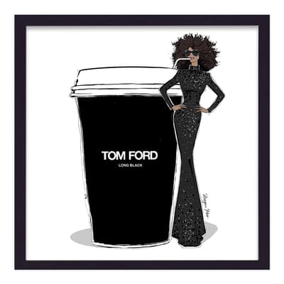 Tom Ford Espresso 44x33cm Framed Print