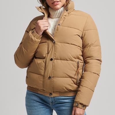Beige Vintage Mountain Puffer
