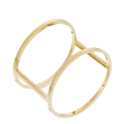 Pretty Golden Cage Ring