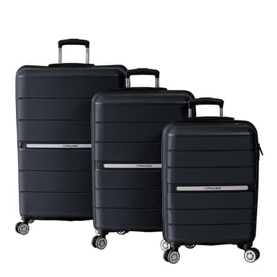 Black Suitcase Set (3 Pieces)