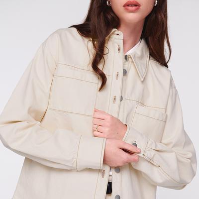 Ecru Loretta Denim Shirt