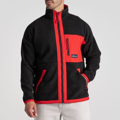 Black/Red Insulating Spindle Jacket