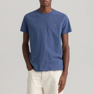 Deep Blue Original Cotton T-Shirt