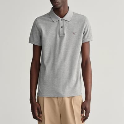 Grey Original Slim Polo Shirt