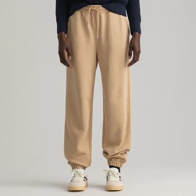 Beige Icon Essential Joggers
