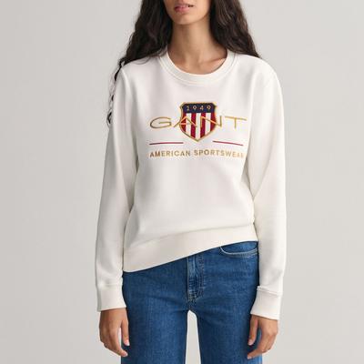White Archive Shield Jumper