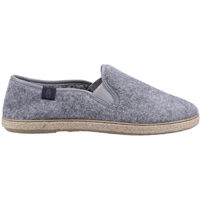 Grey Cosy Recycled Classic Slippers