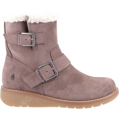 Taupe Lexie Suede Ankle Boots