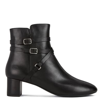 Black Suede Pheby 50 Ankle Boot